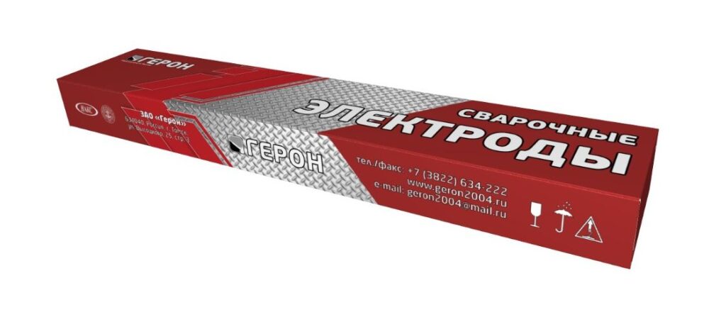 Герон упаковка коробка красная